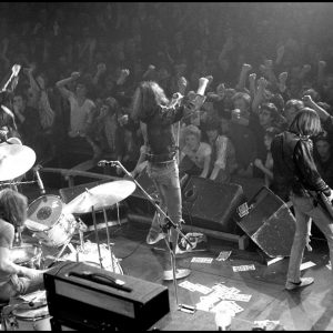 The Ramones, The Roundhouse, London, June 1977.