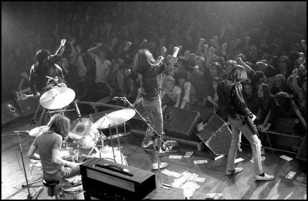 The Ramones, The Roundhouse, London, June 1977.