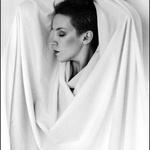 Annie Lennox captured by Jill Furmanovsky during a photoshoot for Sounds Magazine in March 1983.